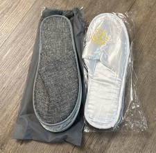 2 Paar Hotelslipper Hausschuhe