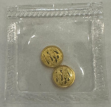 2x FEHL  GOLDMÜNZE  Münze