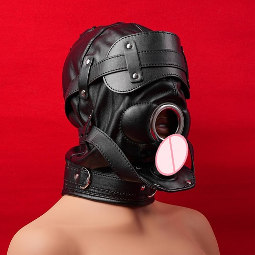Kopfmaske mit dildo - kopfmaske,