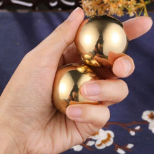 Ø 0.9mm - 45mm Massiv Messing Kugel 99.9% Reines Kupferkugel Poliert Zierkugel