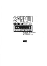 Operating Instructions-Betriebsanleitung für Sansui 9090 DB