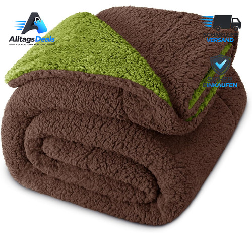 Kuscheldecke beidseitig dicke - beidseitig,