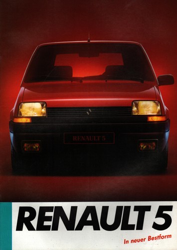 Prospekt renault 5 - prospekt,
