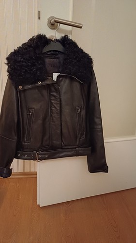 Zara lederjacke bikerjacke - zara,