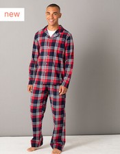 SF Men Men´s Tartan Lounge Set Herren Pyjama 2-Set XS-XXL SFM074