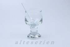 Grogglas schwer mit Rührstab 2tlg.  Gral