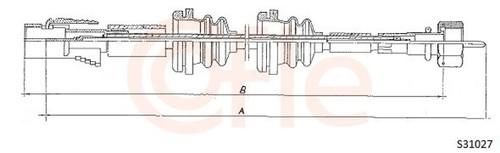 Cofle tachowelle tachometer - tachowelle,