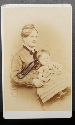 Foto portrait cdv - kab, frau