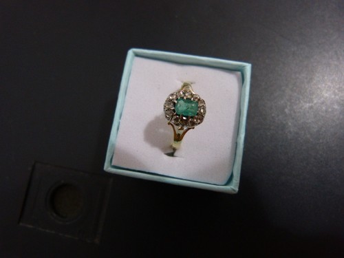Schmuckring 585 gold mittig - schmuckring,,