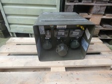 Stromverteilerkasten,GFK, 32 A, Bundeswehr, 380 V,Stromwürfel, 32/3