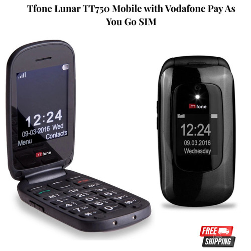 Ttfone lunar tt750 schwarz - tt750,