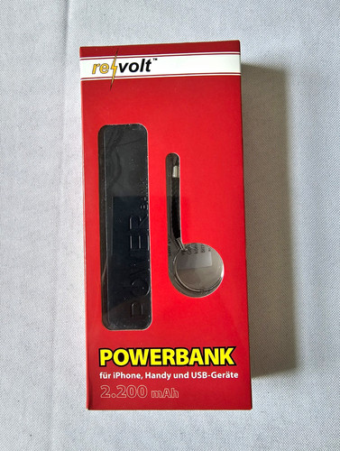 Revolt powerbank 2200 mah rot - revolt,
