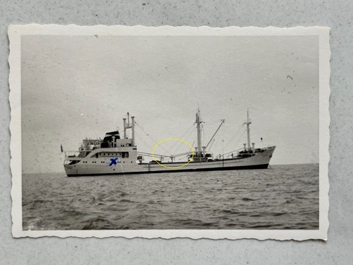 Orig foto motor schiff - orig.,