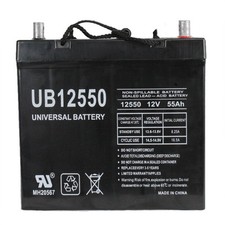 UPG 12V 55Ah Battery Replaces