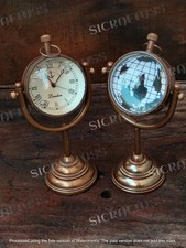 Maritime Messing Tischuhr -