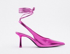 ZARA , SANDALETTE  SLINGPUMPS