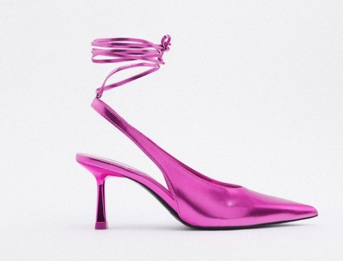 Zara sandalette slingpumps - sandalette,