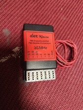 SIMPROP "DER KLEINE" FM 35 DS 9  Kanal Doppelsuper Empfänger MPX System, top