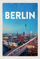 Holzschild 30x20 cm Berlin