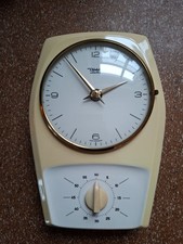 50er 60er Jahre Wanduhr DIEHL