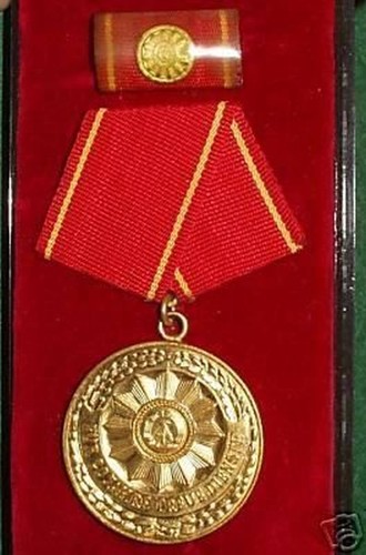 Ddr medaille für - ddr,