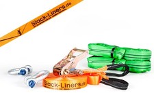 6 Teiliges Slackline-Set 25mm