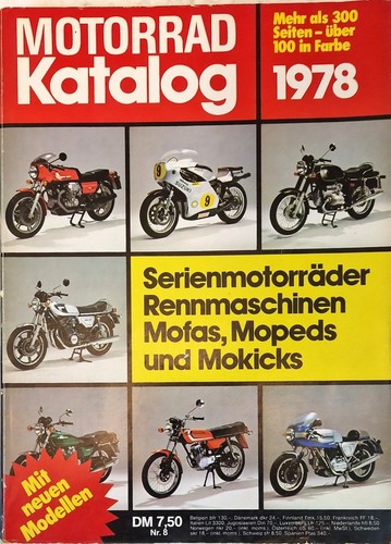 Motorrad katalog 1978 - motorrad,