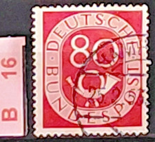 BRD/Bund. Mi.Nr. 137. Posthorn