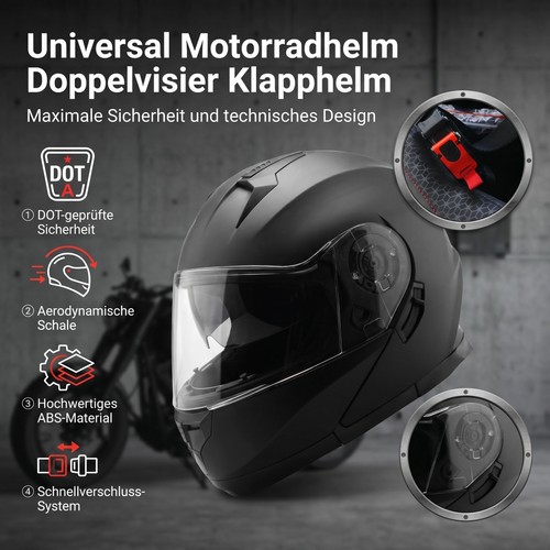 Universal motorradhelm - universal,