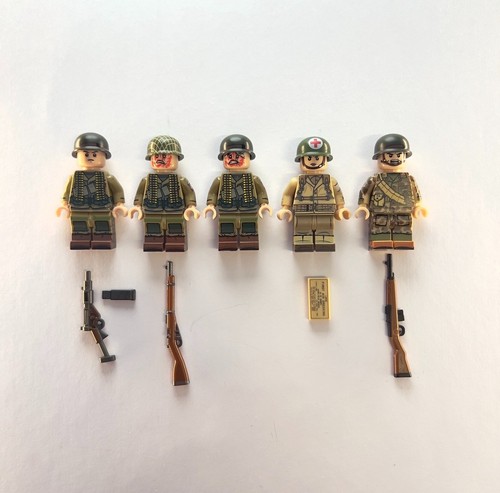Ww2 soldaten minifiguren 5 - ww2, us-soldaten