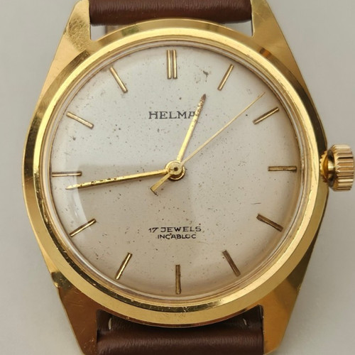 Vintage herrenuhr helma cal - vintage,