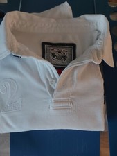 Signum Poloshirt Langarm Weiß XXL