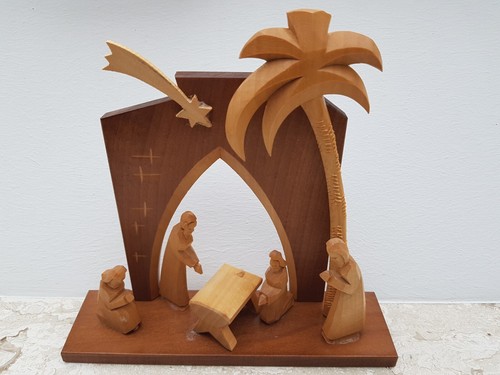 Weihnachts krippe 1950 dregeno - krippe,