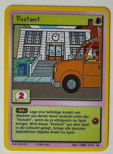 Panini the simpsons - panini,