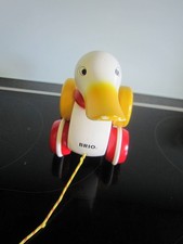 Brio Ente Holzente Holzspielzeug Nachziehente Ente 16 cm