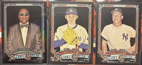 2025 topps allen ginter - topps, &