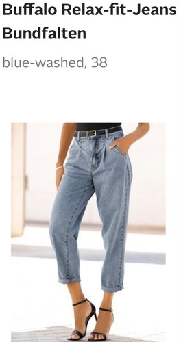 Buffalo relax sommer jeans - buffalo,