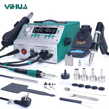 YIHUA 948-II 4-in-1 Digitale regelbare Heißluft Rework Lötstation Entlötstation