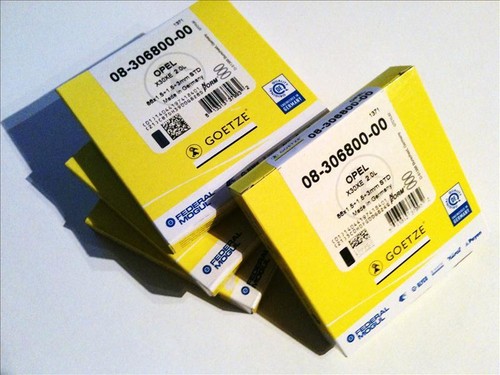 Satz racing kolbenringe - satz,