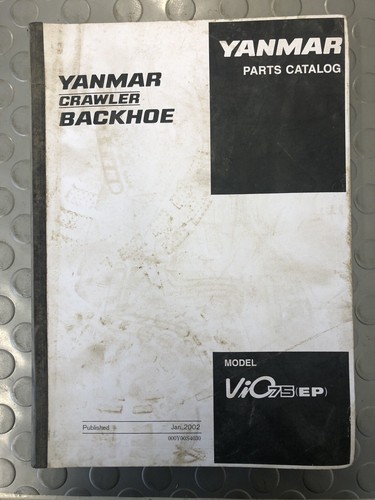 Yanmar teilekatalog vio75 - yanmar,