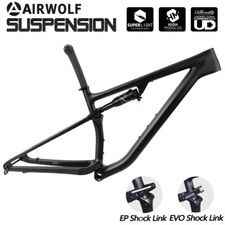 AIRWOLF 29 Zoll Boost Vollgefedertes Carbon MTB Cyclocross Fahrradrahmen Frame