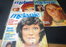 3 Melanie Hefte 2 Jahrgang - Peter Maffay/Udo Lindenberg/Jürgen Marcus   70er J.