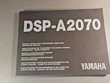 YAMAHA DSP-A2070 Bedienungsanleitung Manual Mode d'emploi Libretto d'istruzioni
