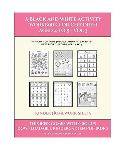 Kinder homework sheets - kinder,