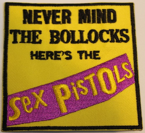 Sex pistols never mind - mind, patch