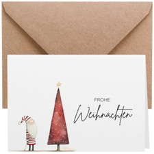 ZETTMANN® 20er Premium Weihnachtskarten mit Umschlag Set - Weihnacht Karten NEU