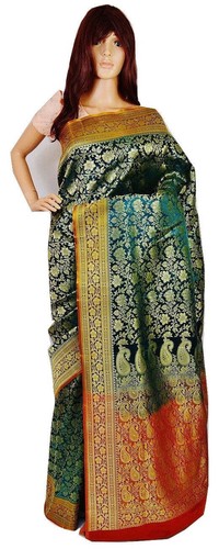 Banaras sari mit - banaras, angenähtem