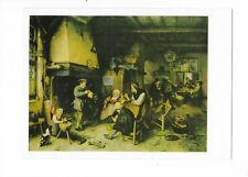 B162 AK Adriaen van Ostade Bauerngesellschaft  ungelaufen ca. 1960