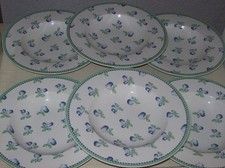 Villeroy & Boch Provence Miramar 6 Stück Suppenteller tiefe Teller ca. 24 cm