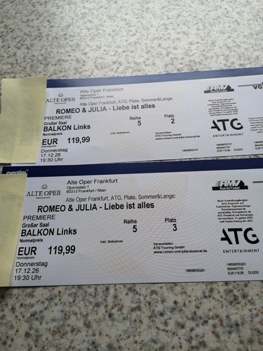 Karten romeo und - romeo, julia